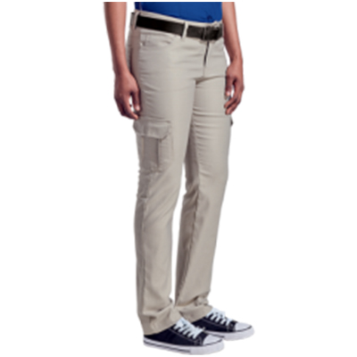 LADIES STRETCH CARGO PANTS