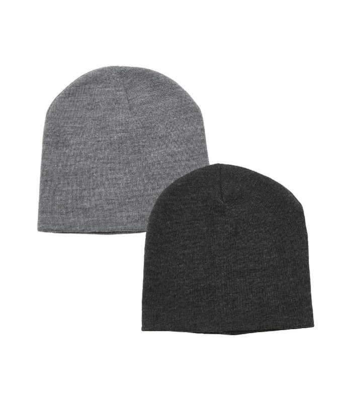 Heather Skull Beanie