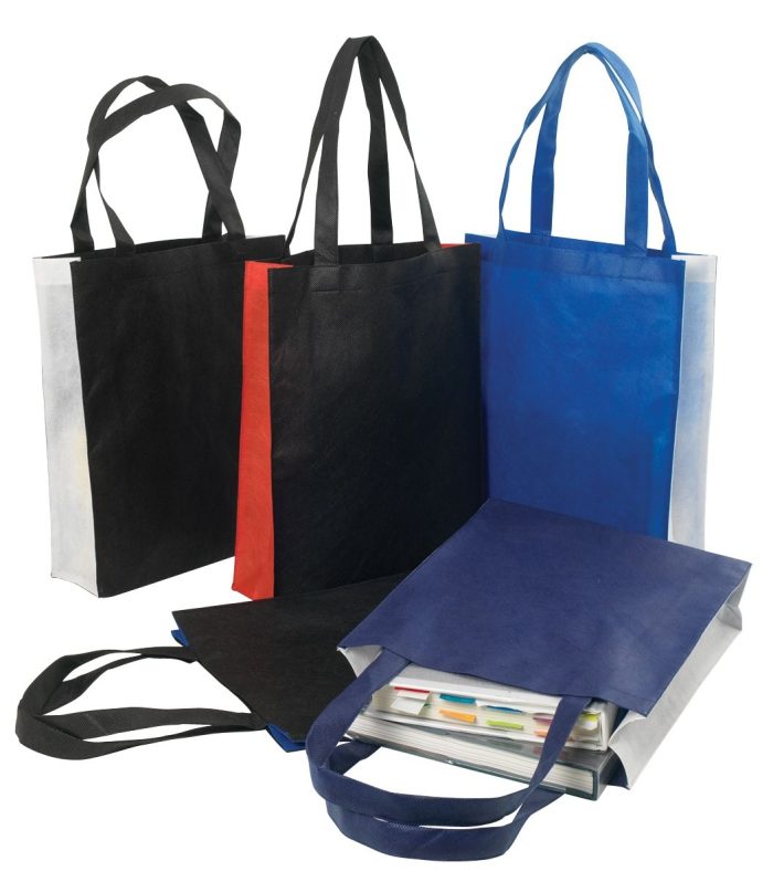 Non-Woven A4 Tote - 2 Tone