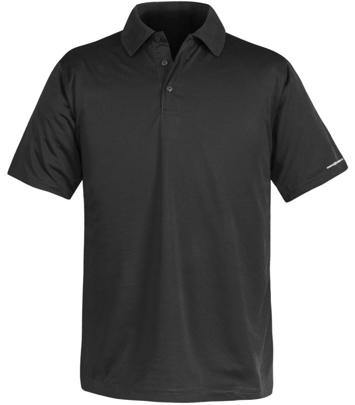 YOUTH PHOENIX H2X-DRY POLO BLACK-L