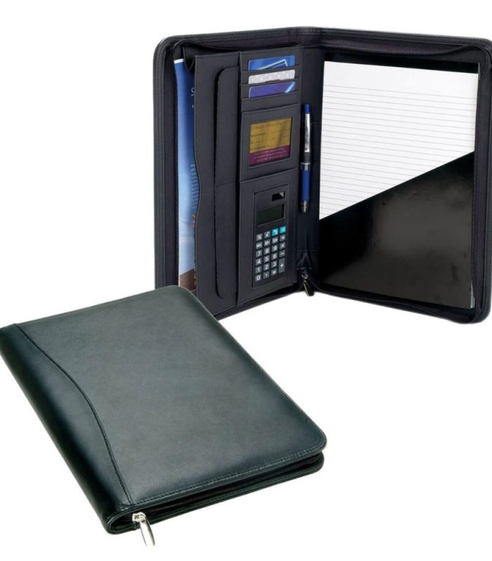 LEATHER A4 COMPENDIUM