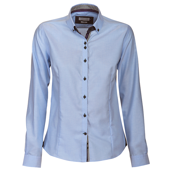 PURPLE BOW 40 LADIES SHIRT